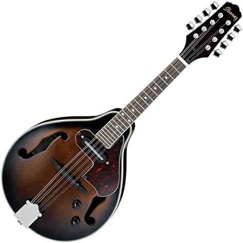 Ibanez, 8-String Mandolin, Right, Dark Violin Sunburst (M510EDVS) Ibanez