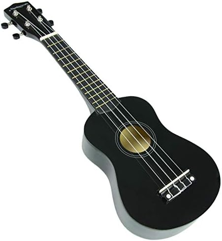 Martin Smith UK-222-BK Soprano Ukulele, Black Martin Smith