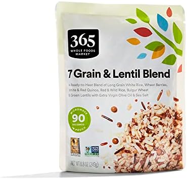 365 by Whole Foods Market, 7 Grain Lentil Blend, 8.8 Ounce 365 by Whole Foods Market