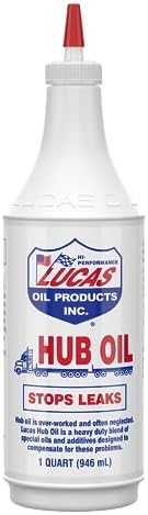 Масло для ступиц Lucas Oil 10088 - 0,946 л, предотвращение утечек и защита компонентов Lucas Oil