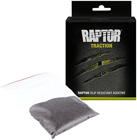 Добавка против скольжения Raptor Traction для черной окраски, улучшает сцепление и безопасность U-Pol