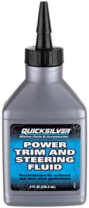 Quicksilver 858074Q01 Power Trim and Steering Fluid - 8 Oz. Bottle Quicksilver