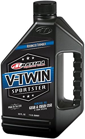 Maxima Racing Oils 40-03901-2PK V-Twin Sporster Gear/Chain Oil 32 oz Bottle, 2-Pack Maxima