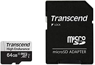 Transcend 32GB 350V(uSD Card), Micro SD, Memory Card, U1, Full HD, Up to 100MB/s, for Camera and Drones - TS32GUSD350V Transcend