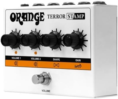 Комбоусилитель-педаль Orange Terror Stamp, 20 Вт, гибридный, с регулировкой Shape, выходом на наушники и эффектной петлей Orange Amps