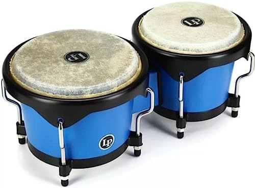 Кonga Latin Percussion Discovery 6-1/4 и 7-1/4 дюйма, HD конструкция, натуральные шкуры, с бесплатной сумкой Latin Percussion