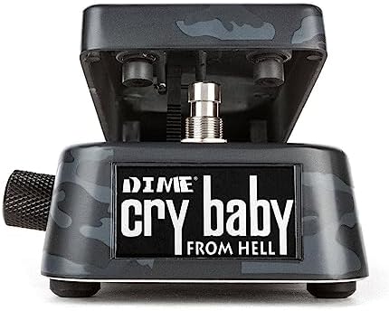 Эффект-педаль JIM DUNLOP Dime Cry Baby from Hell (DB01B) с 6 переключаемыми частотами, регулируемым бустом и светодиодными индикаторами JIM DUNLOP