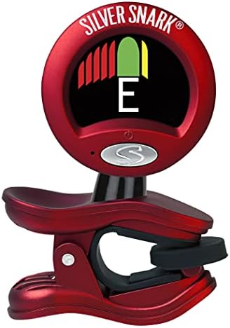 SNARK 2 Clip-on All Instrument Tuner-Red/Silver (SILRED) SNARK