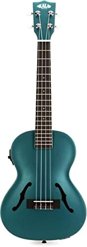 Kala Brand Music Co., 4-String Ukulele, Green, Tenor (KA-JTE-BKGN) Kala