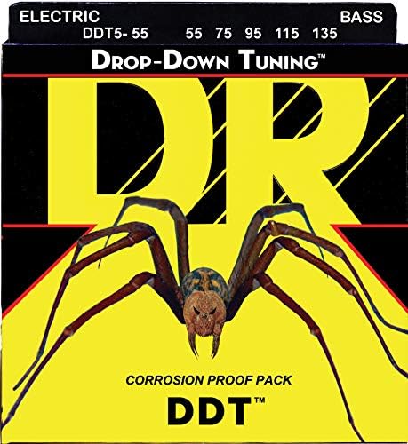 DR Strings DDT Acoustic Guitar Strings (DDT5-55) DR Strings