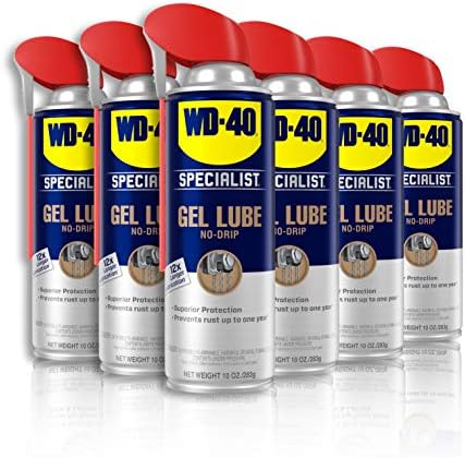 WD-40 Specialist гель-смазка 10 унций, защита от ржавчины до 1 года, устойчивость к температурам от -73°C до 260°C WD-40 Specialist