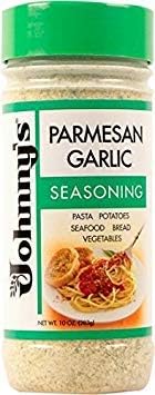 Johnny's Parmesan & Garlic, Pasta Seasoning, 10-Ounce Bottles (Pack of 2) Johnny's