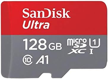 [Older Version] SanDisk 128GB Ultra MicroSDXC UHS-I Memory Card with Adapter - 100MB/s, C10, U1, Full HD, A1, Micro SD Card - SDSQUAR-128G-GN6MA SanDisk