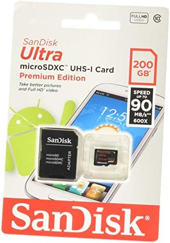 SanDisk Ultra 32GB microSDHC UHS-I Card with Adapter, Silver, Standard Packaging (SDSQUNC-032G-GN6MA) SanDisk