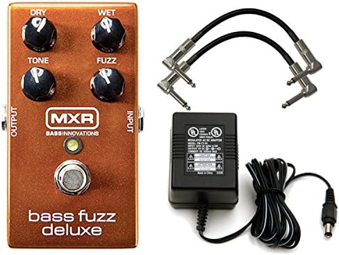 MXR M84 Bass Fuzz Deluxe - Басовая педаль с отдельными управлениями Dry и Wet, яркий и насыщенный звук MXR