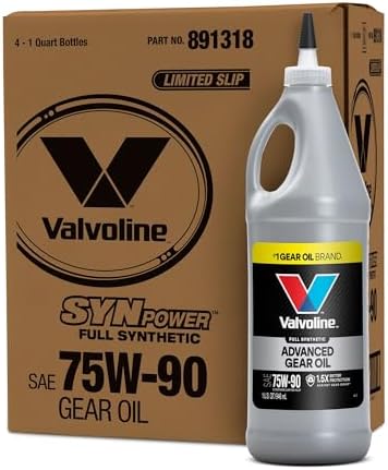 Valvoline SynPower SAE 75W-90 Full Synthetic Gear Oil 1 GA Valvoline