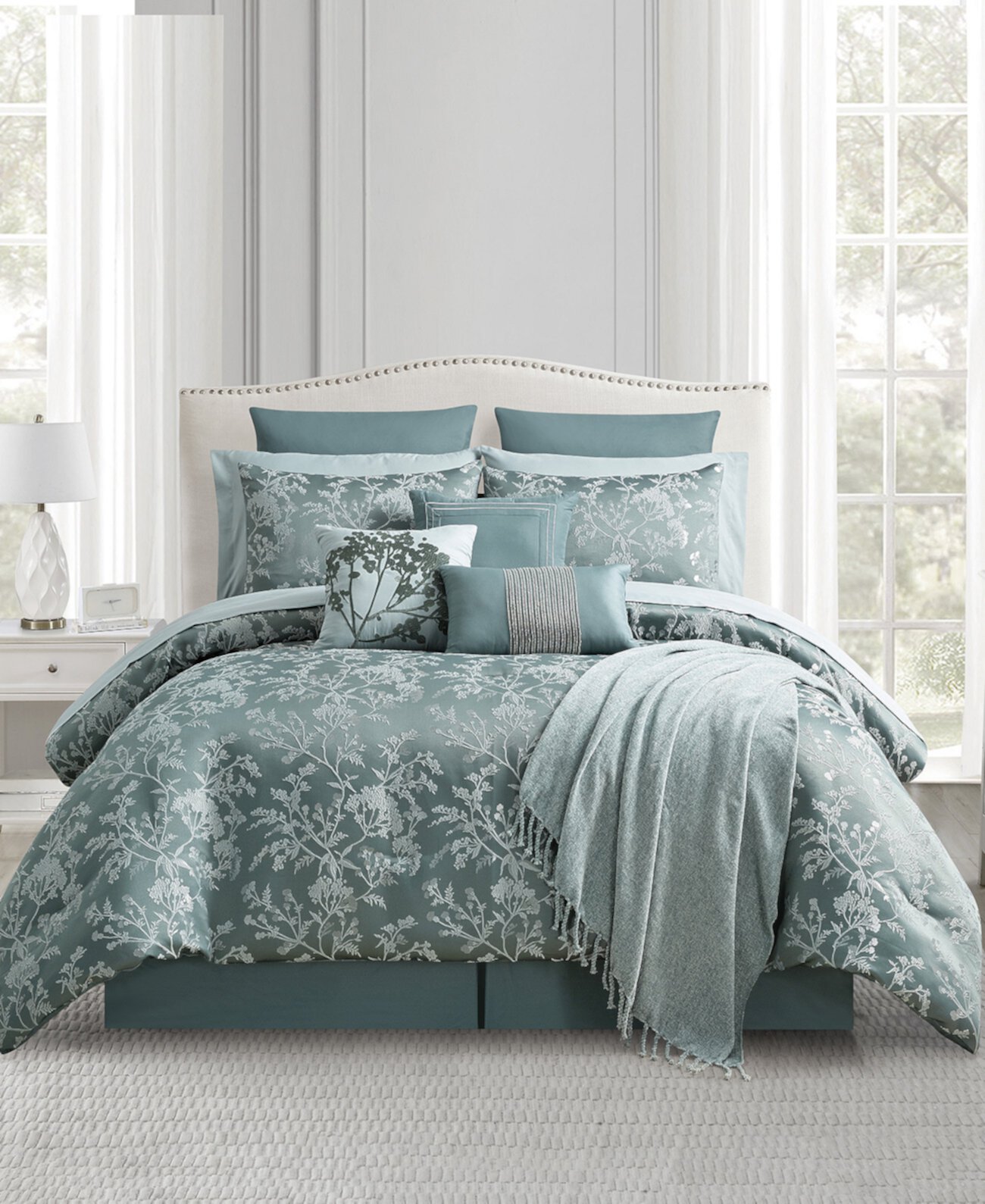 Harrison Botanical 14-Pc. Comforter Set, Queen Sunham