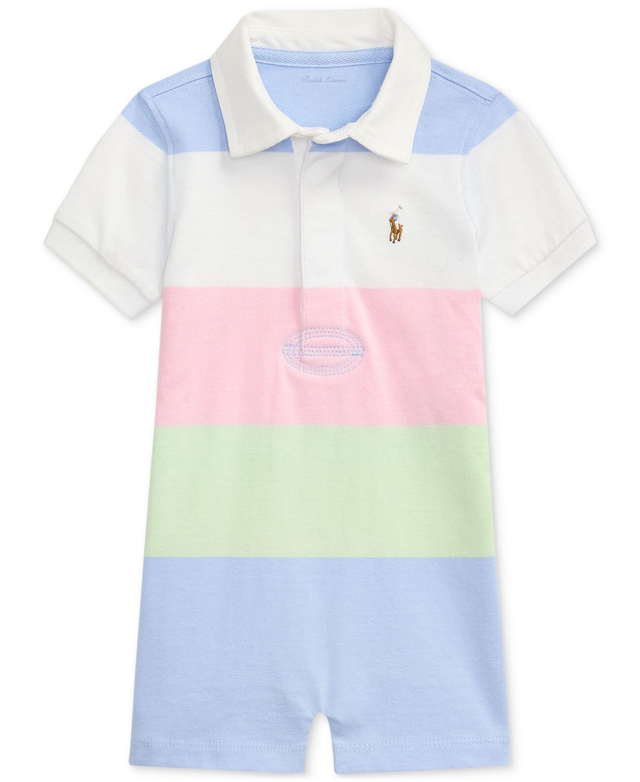 Baby Cotton Rugby Shortall Polo Ralph Lauren