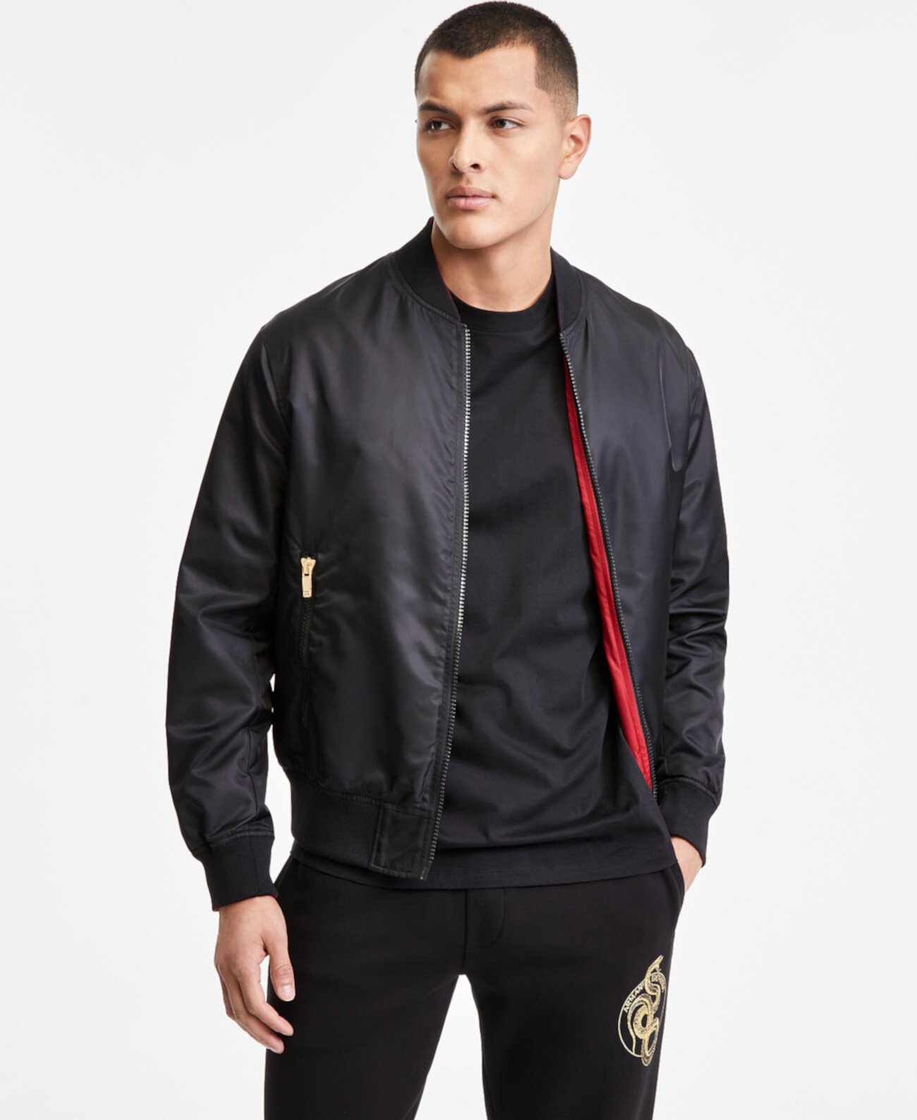 Men's Lunar New Year Bomber Jacket Armani