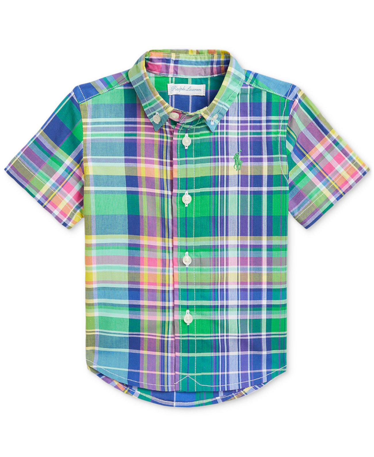 Baby Plaid Poplin Shirt Polo Ralph Lauren