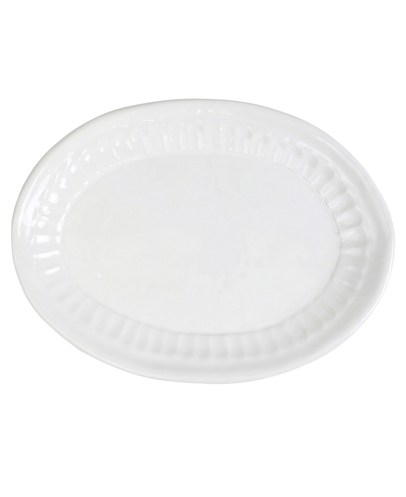 Pietra Serena Large Oval Platter Vietri