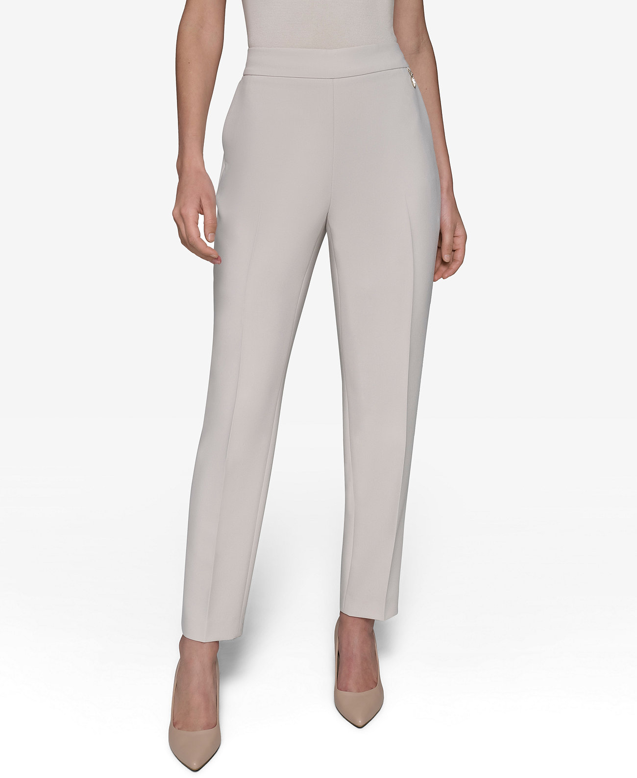 Women's Slim Pull-On Pants Karl Lagerfeld Paris