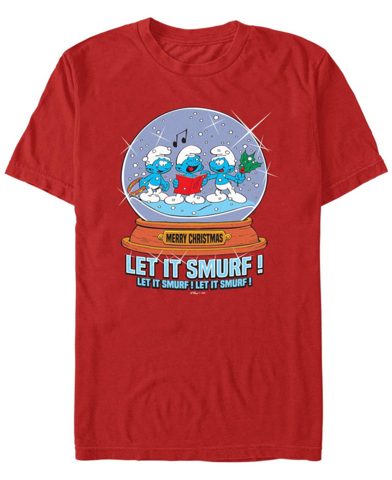 Men's Let It Smurf Short Sleeve T-Shirt Fifth Sun