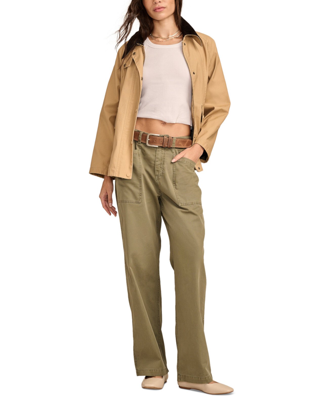 Women's Utility Wide-Leg Pants Lucky Brand