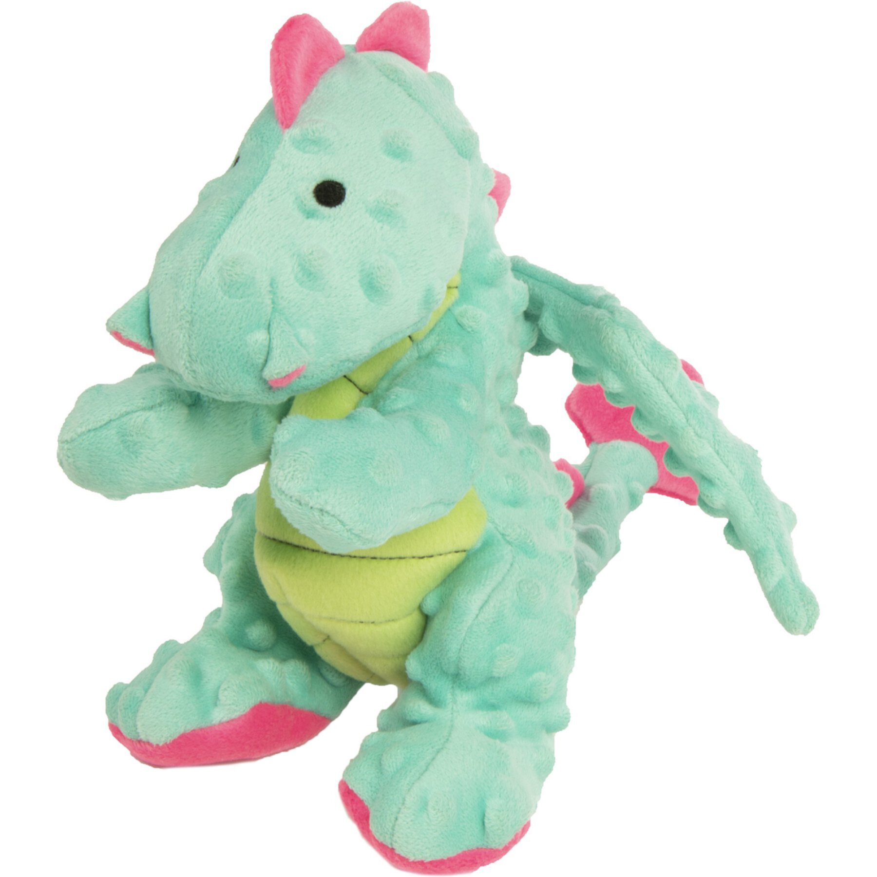 GoDog Dragons Chew Guard Squeaky Plush Dog Toy Godog