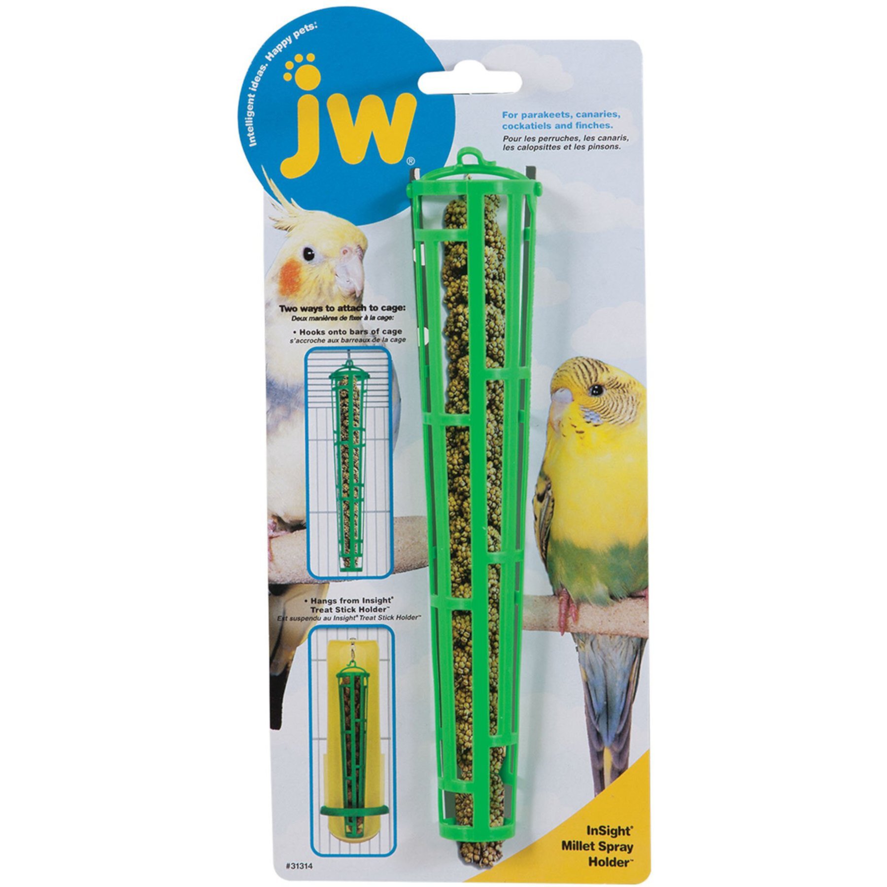 JW Pet InSight Millet Spray Holder Bird Feeder JW Pet