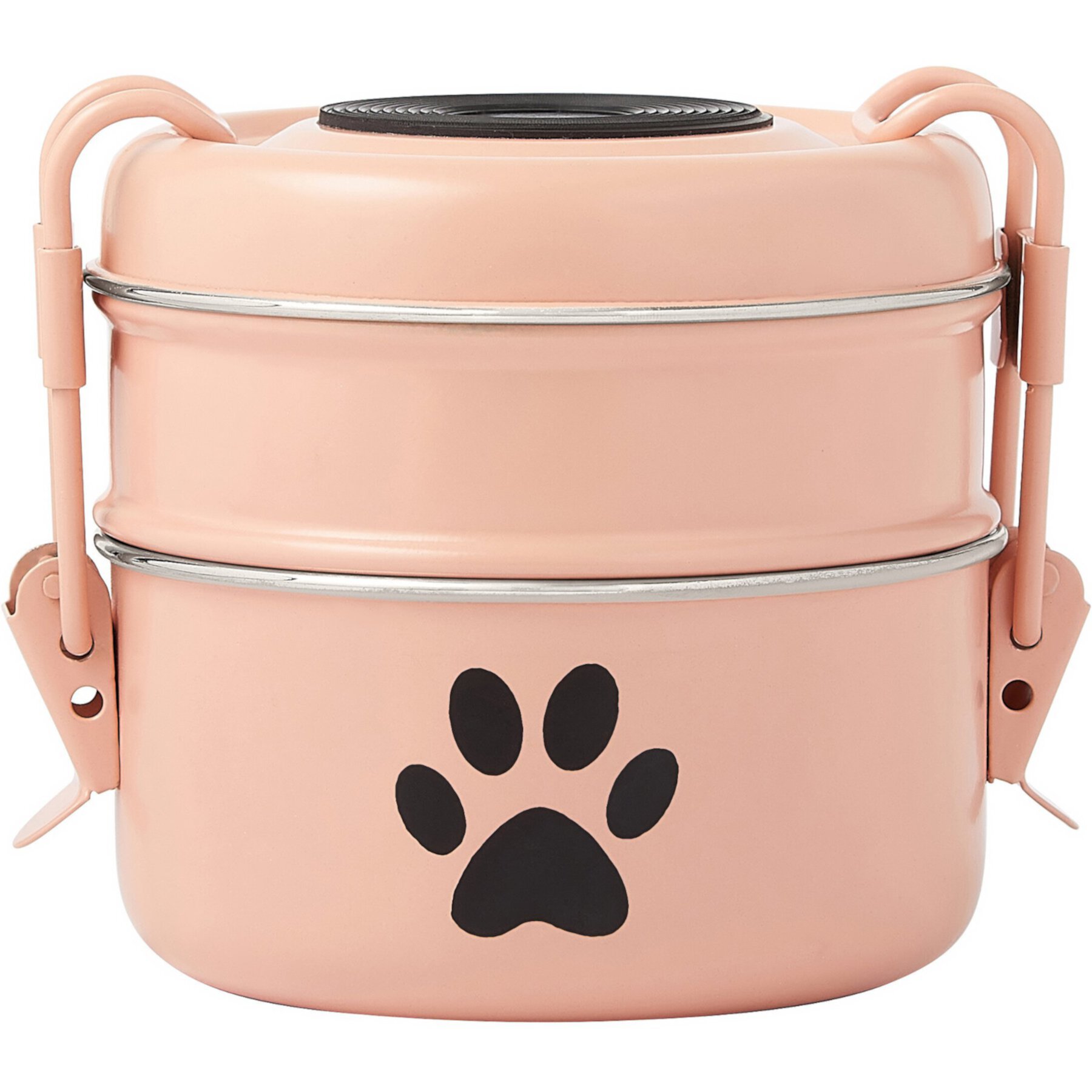 Frisco Complete Travel Stainless Steel Dog & Cat Feeder Bowl Frisco