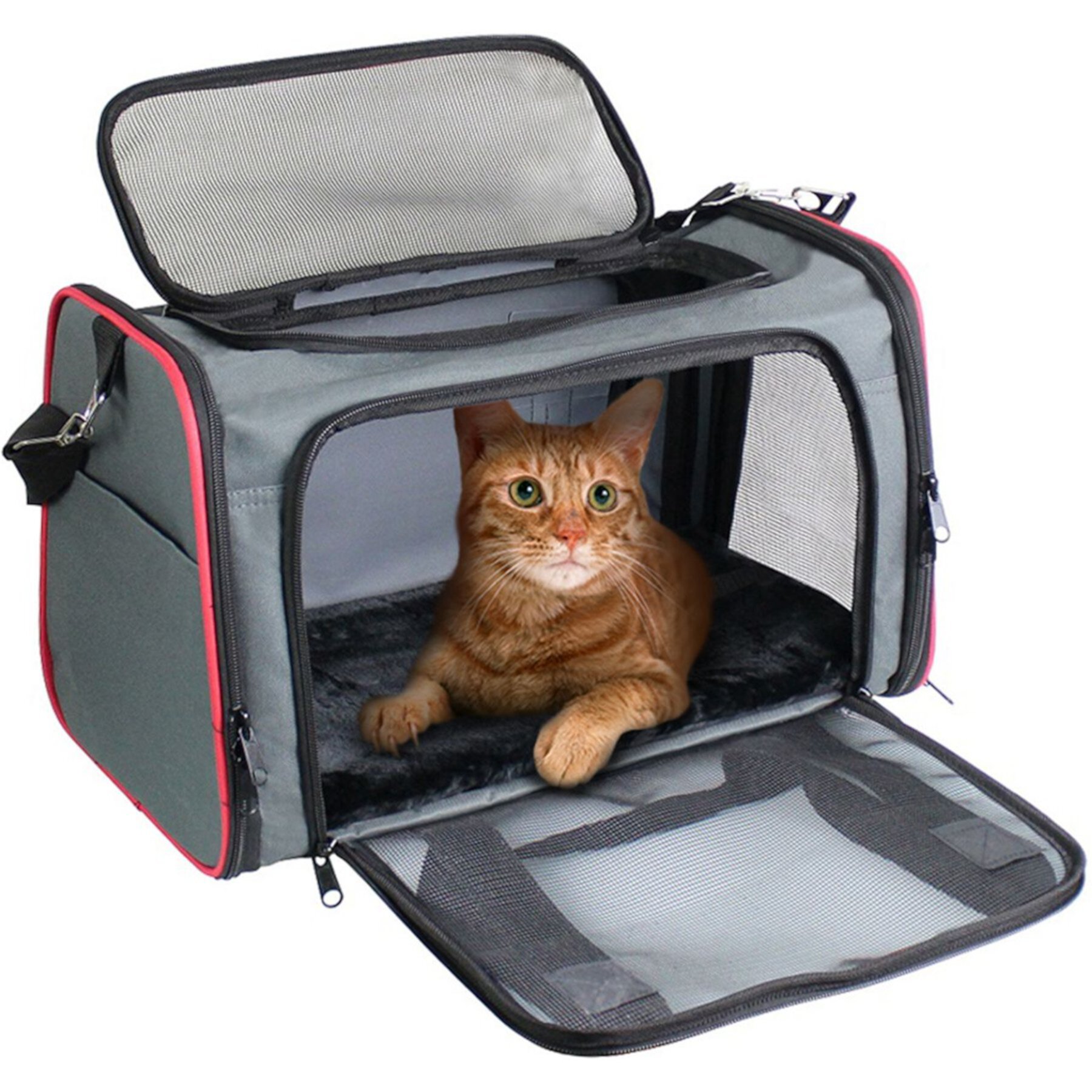 Jespet Soft-Sided Airline-Approved Travel Dog & Cat Carrier Jespet