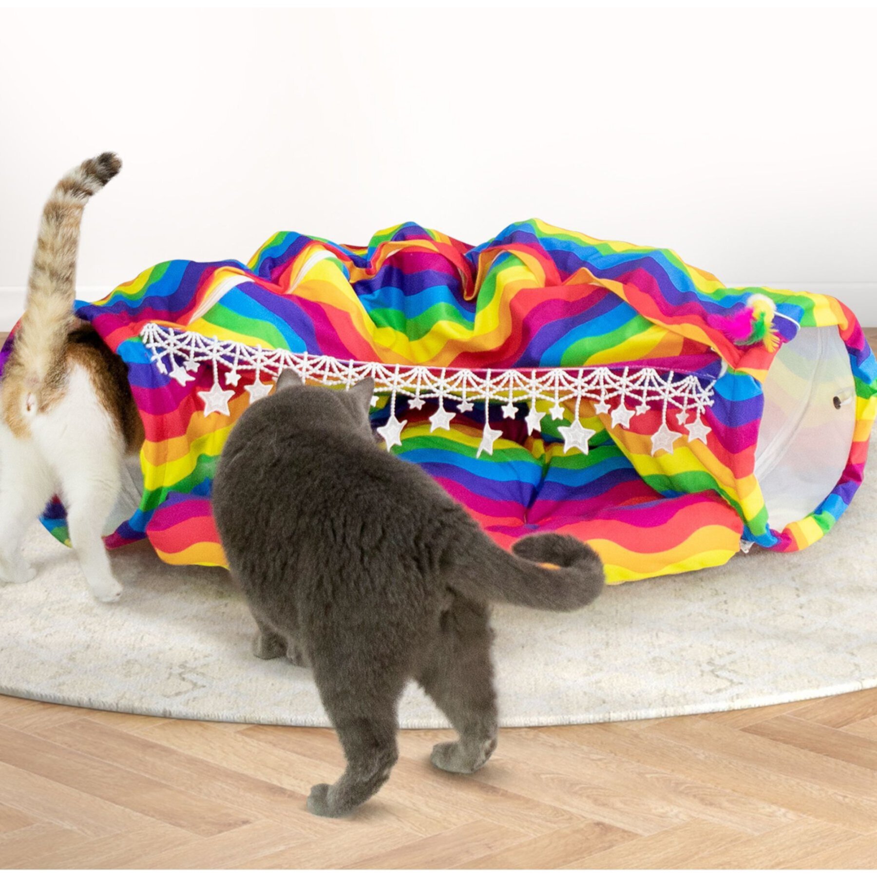 Coziwow by Jaxpety Collapsible Cat Tunnel Bed Coziwow