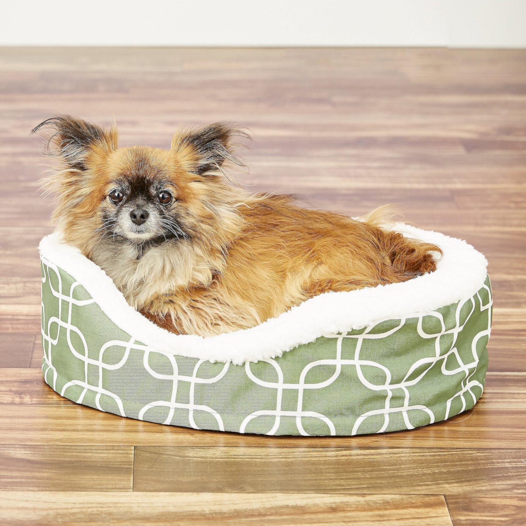 MidWest QuietTime Defender Orthopedic Bolster Cat & Dog Bed with Removable Cover Midwest