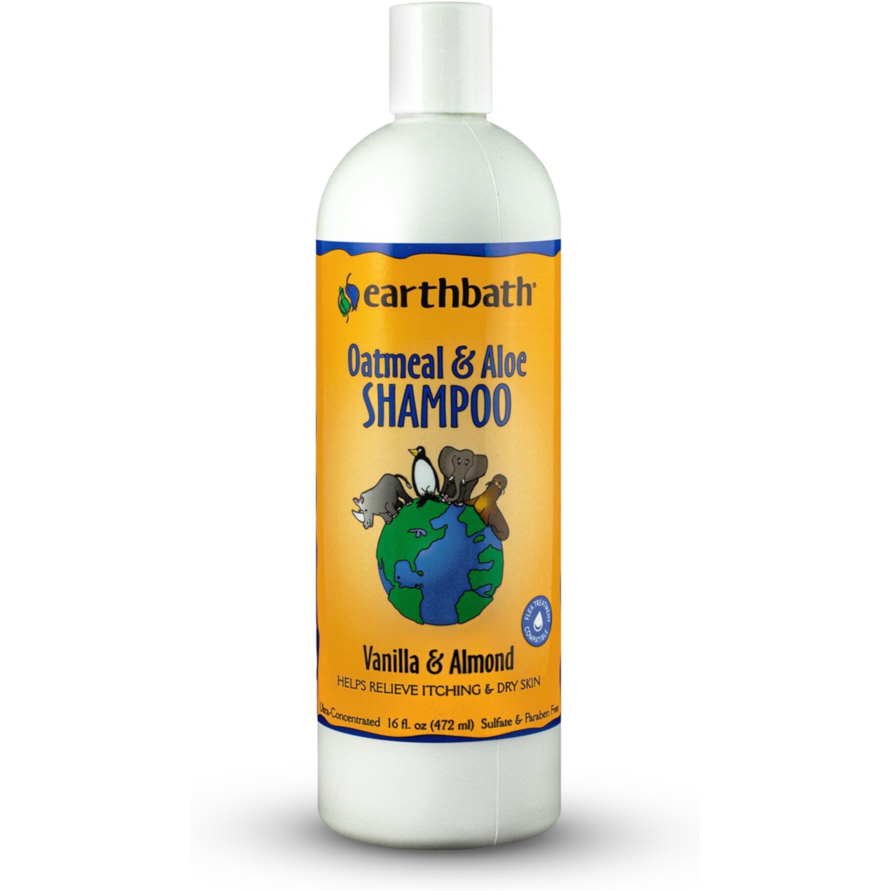 Earthbath Oatmeal & Aloe Dog & Cat Shampoo earthbath