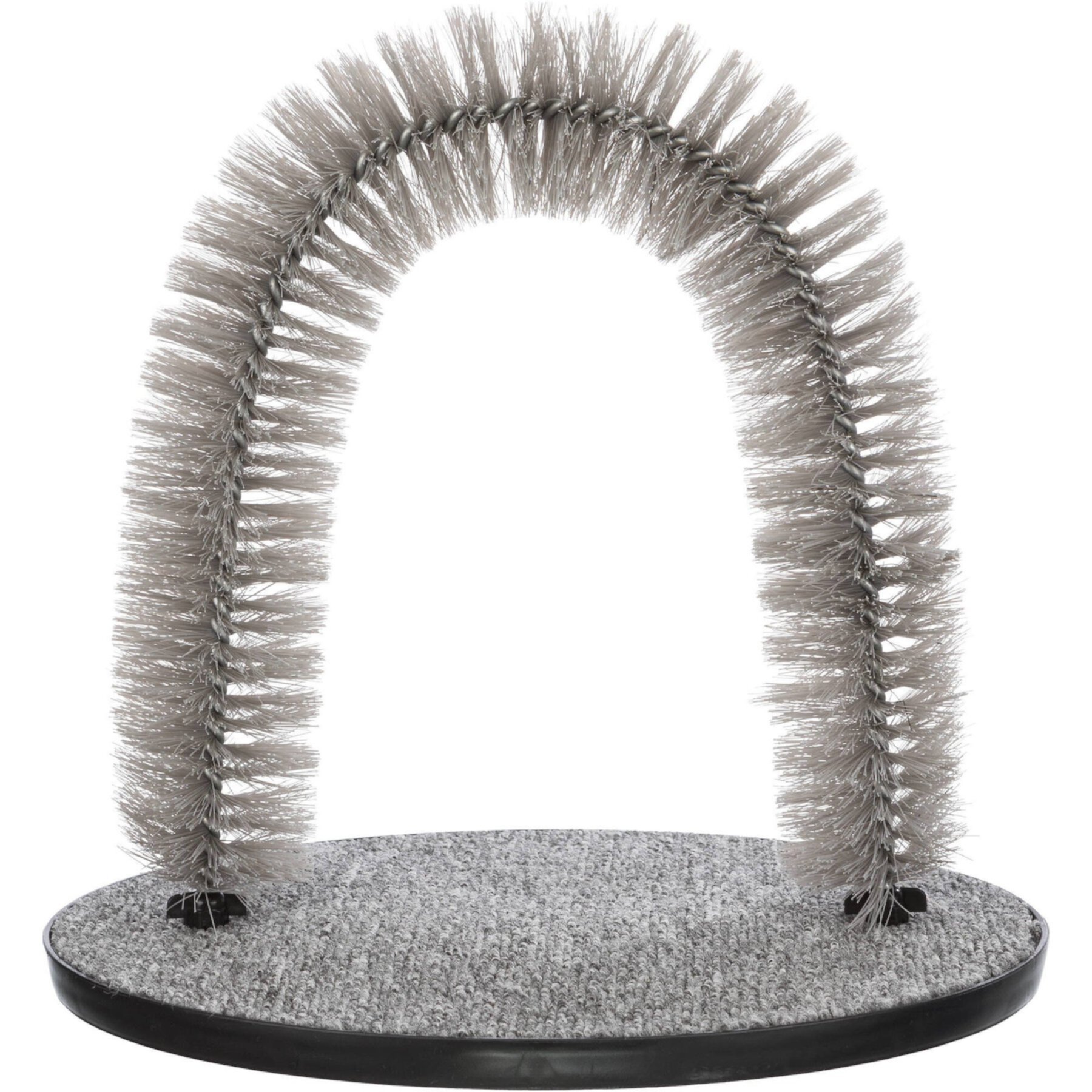 TRIXIE Self Grooming Arch & Cat Massager, Gray Trixie