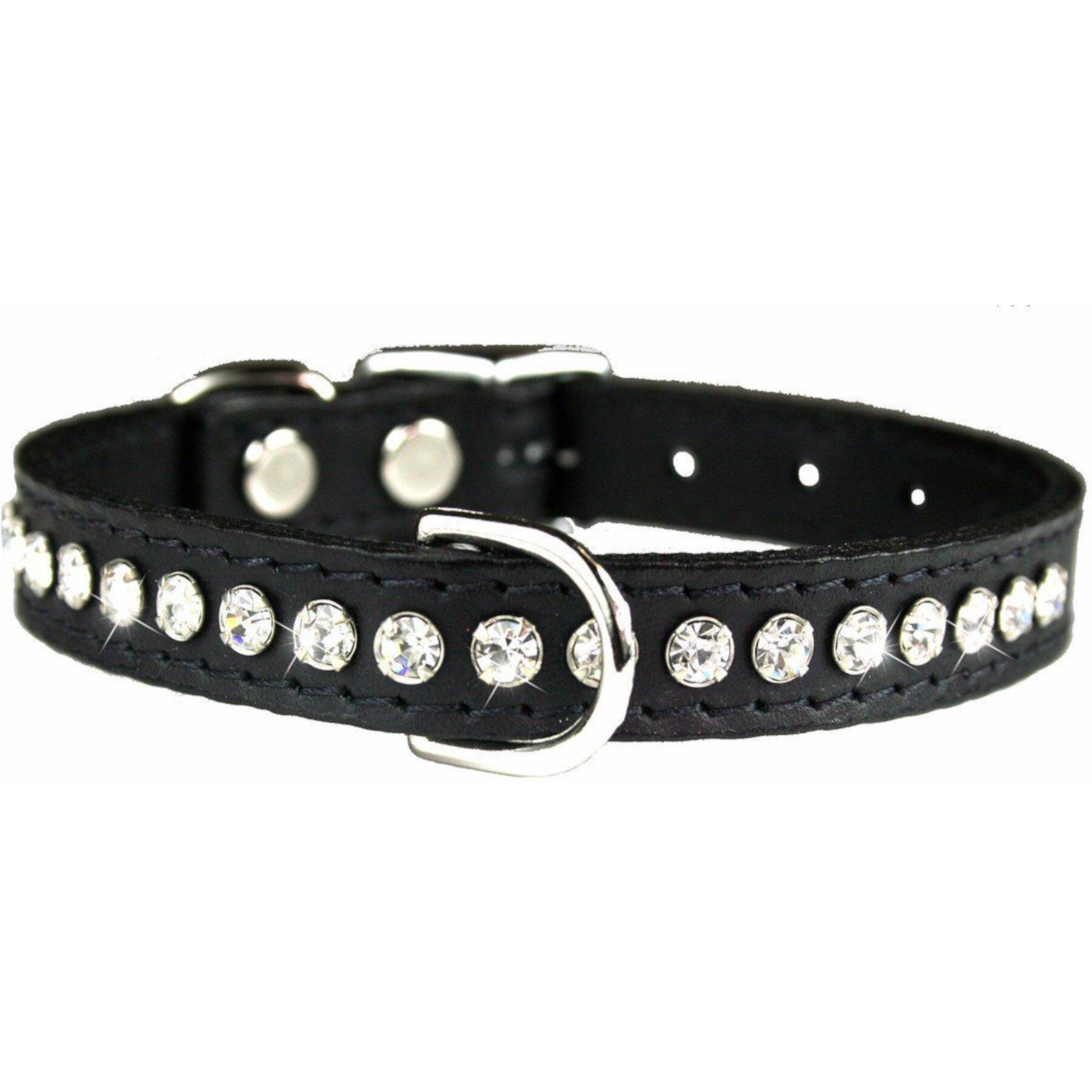 OmniPet Signature Leather Crystal Dog Collar OmniPet