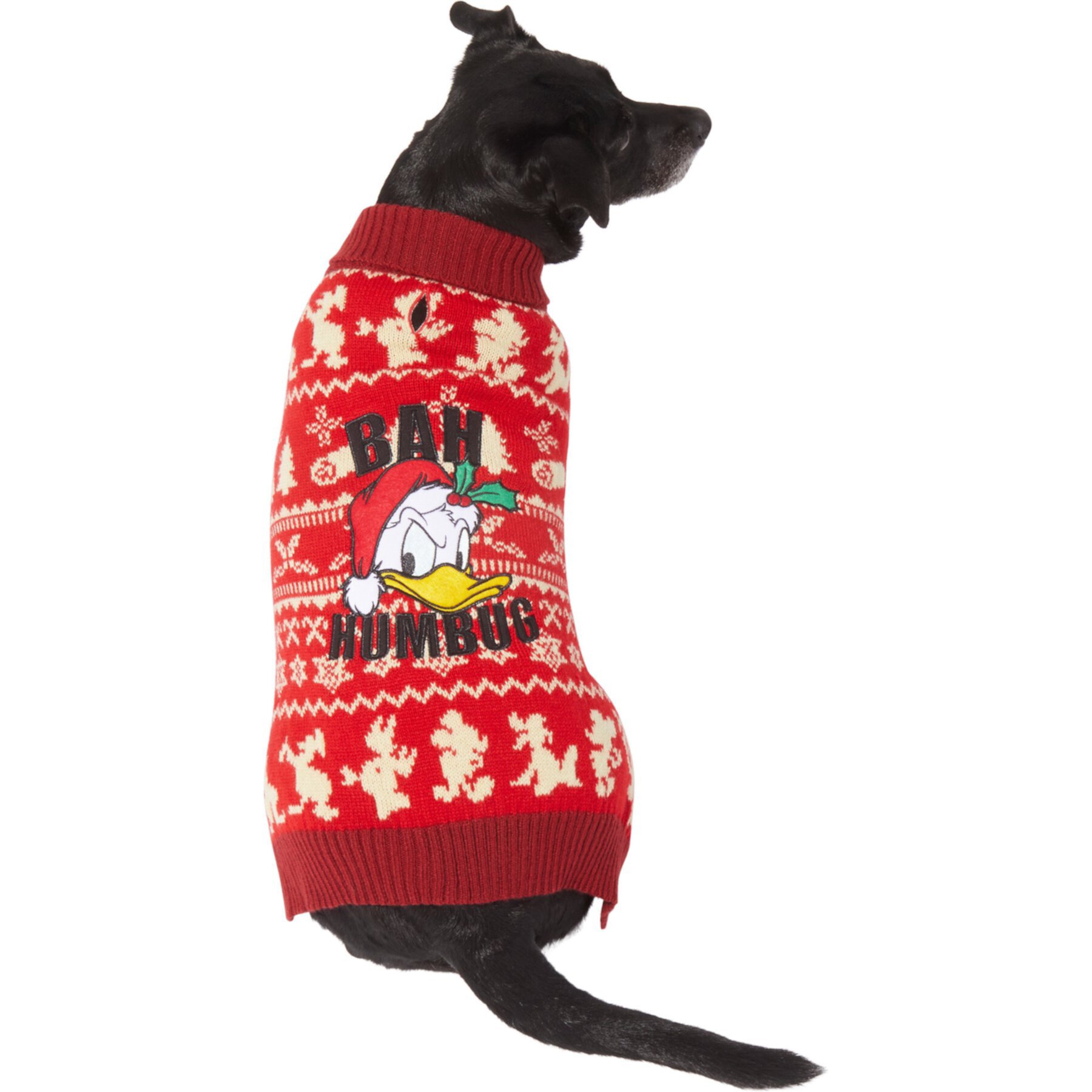 Disney Donald Duck "Bah Hambug" Dog & Cat Sweater Disney