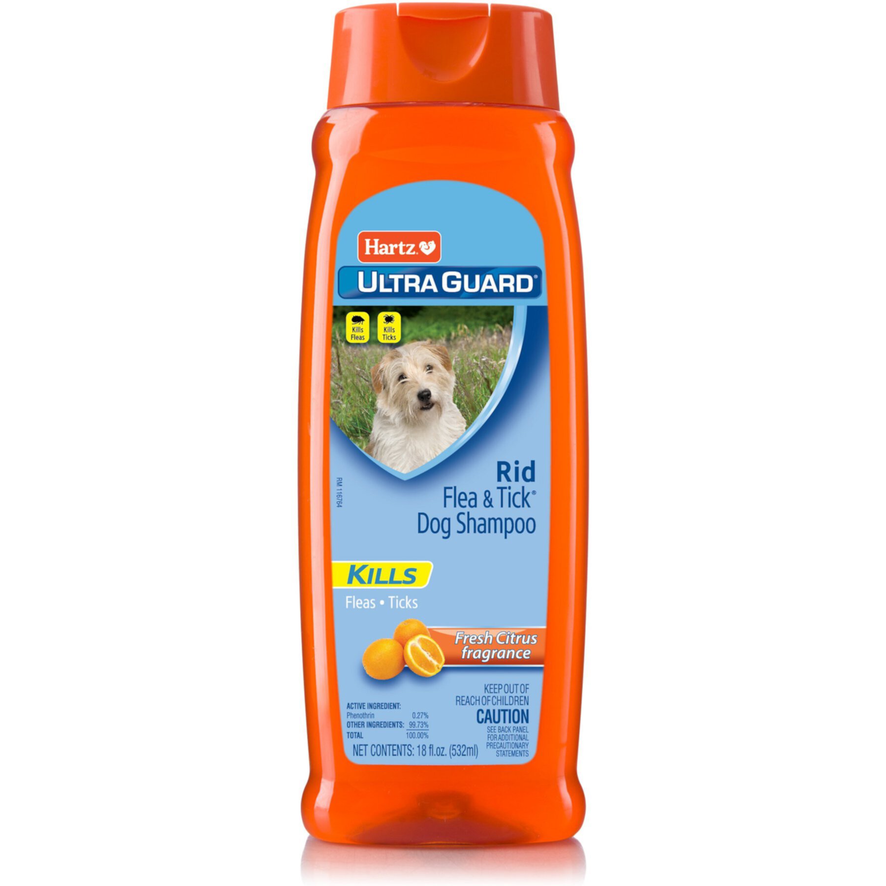 Hartz UltraGuard Rid Flea & Tick Citrus Scent Dog Shampoo Hartz