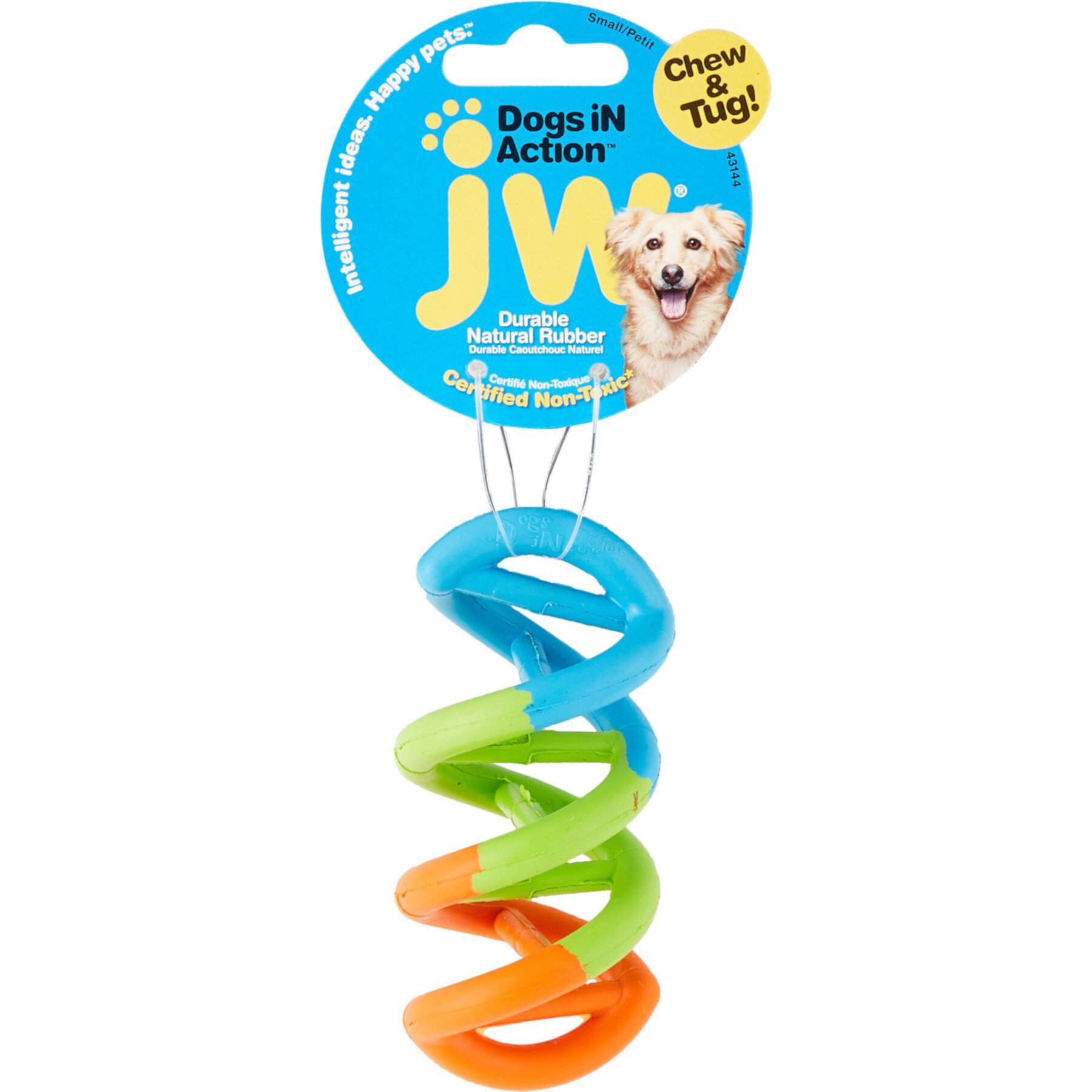 JW Pet Dogs in Action Dog Toy, Color Varies JW Pet