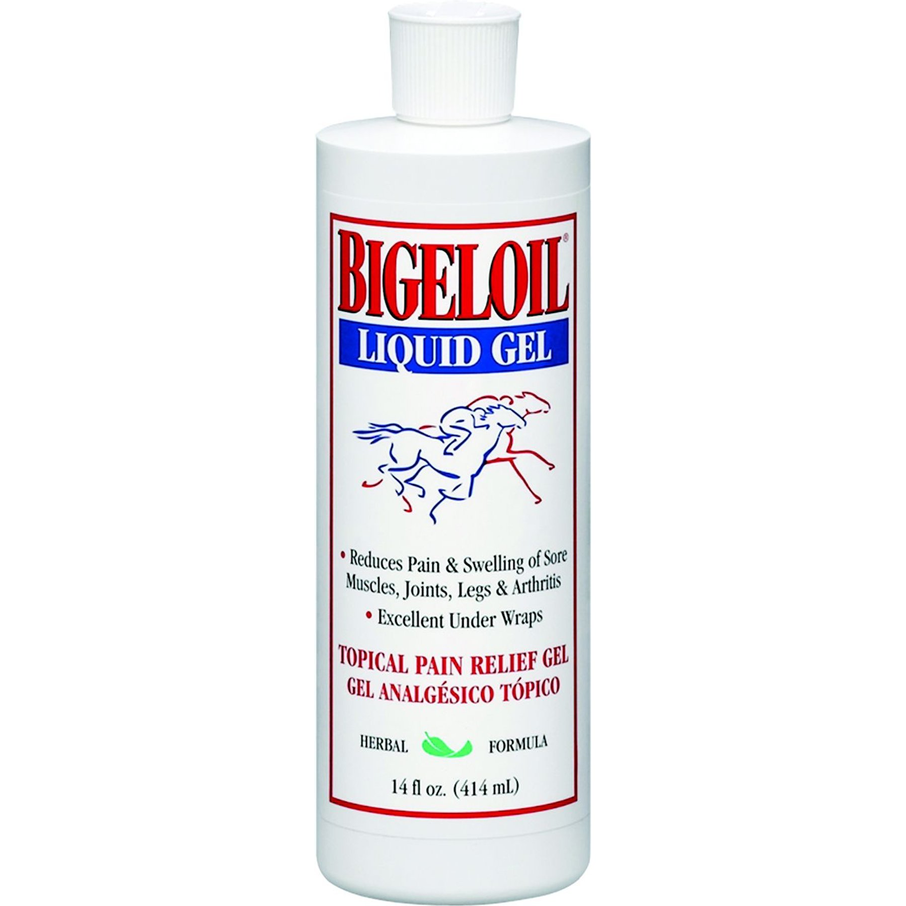 Absorbine Bigeloil Sore Muscle & Joint Pain Relief Horse Liniment Gel Absorbine