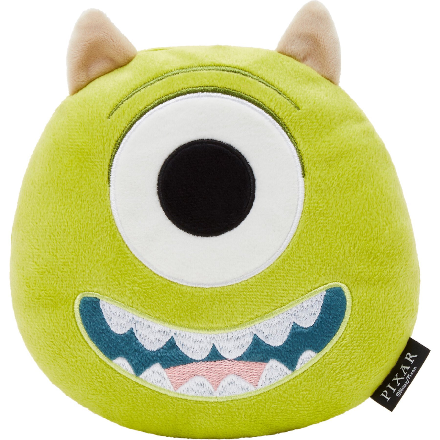 Pixar Mike Wazowski Round Plush Squeaky Dog Toy Pixar