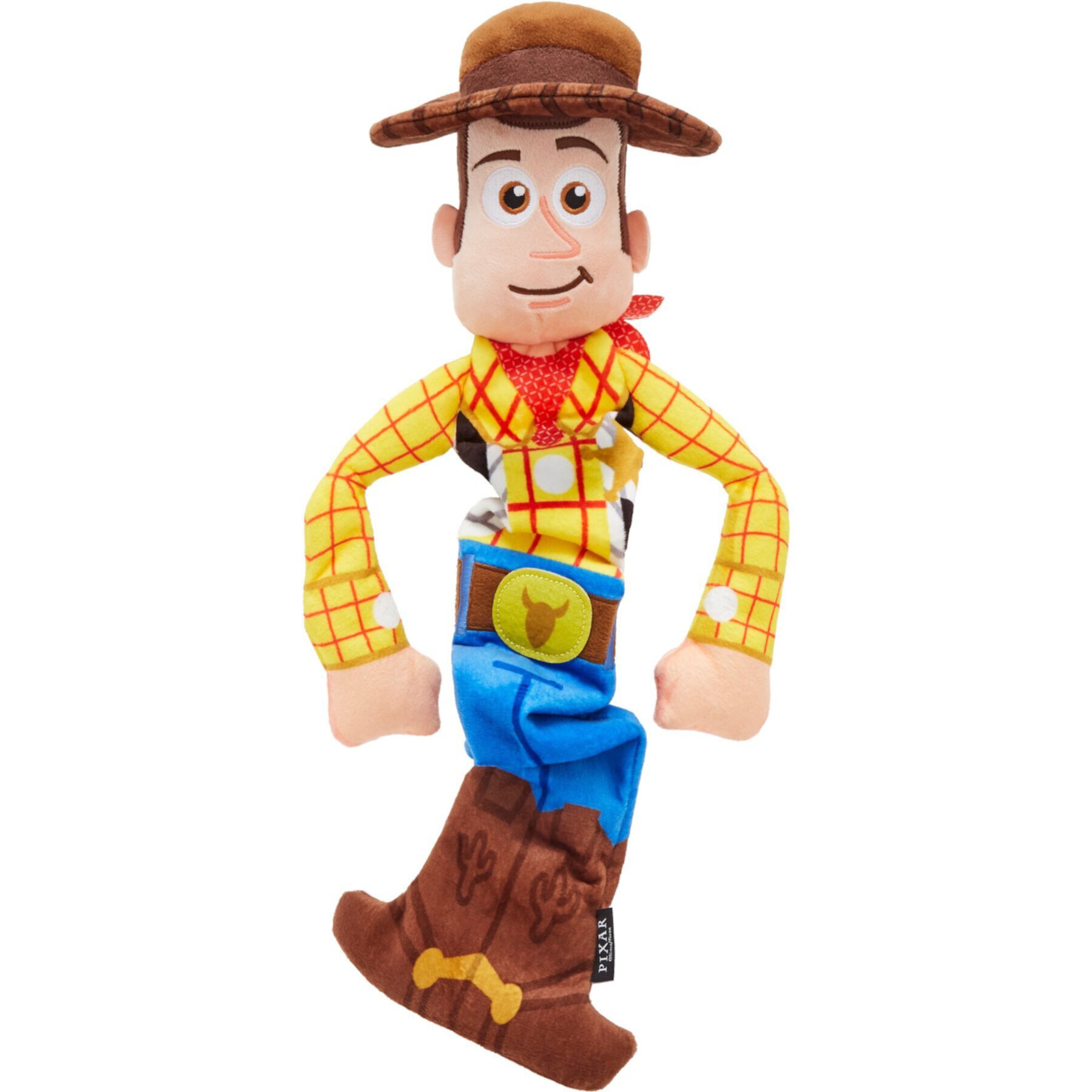 Pixar Woody Bungee Plush Squeaky Dog Toy Pixar