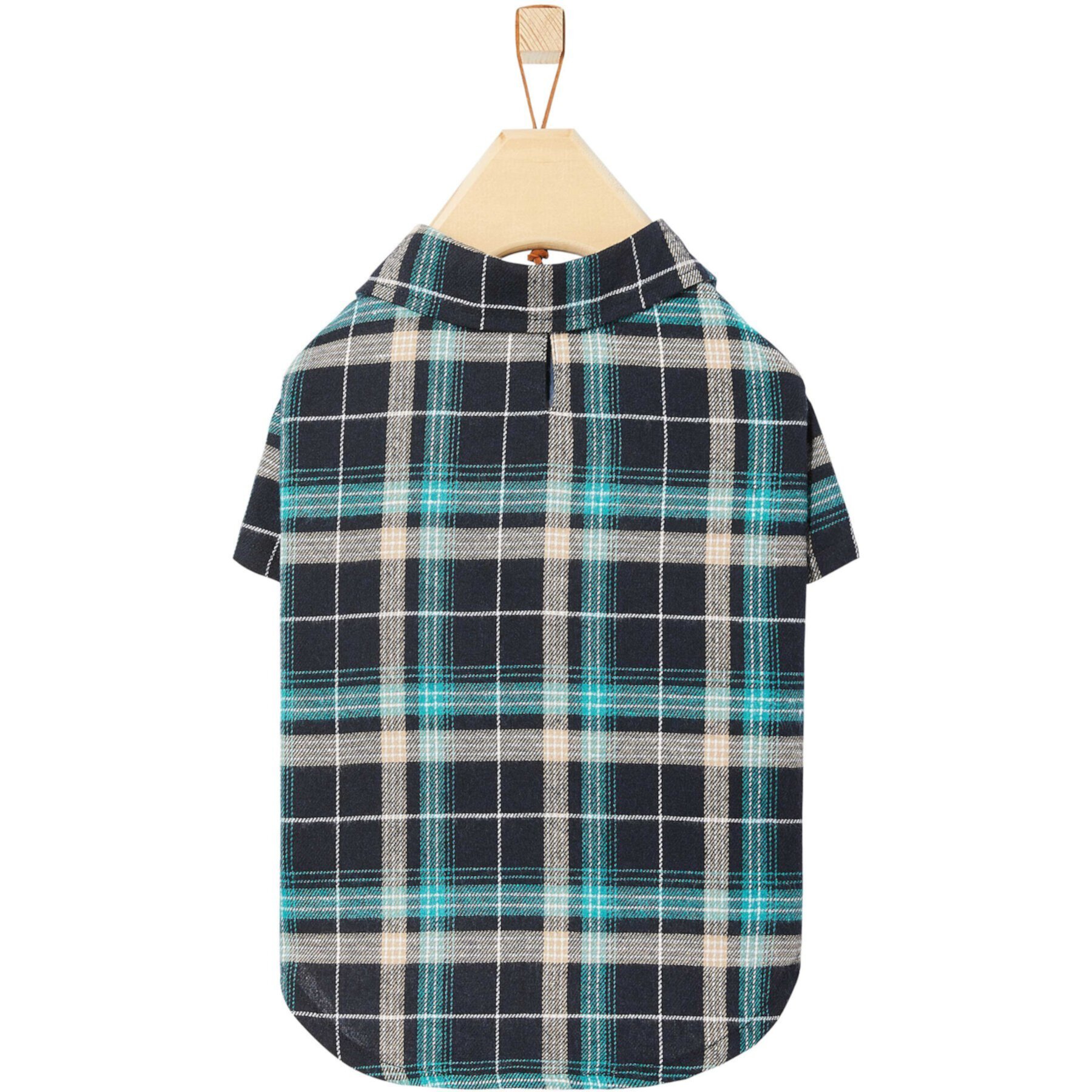 Frisco Navy Plaid Dog & Cat Flannel Shirt Frisco