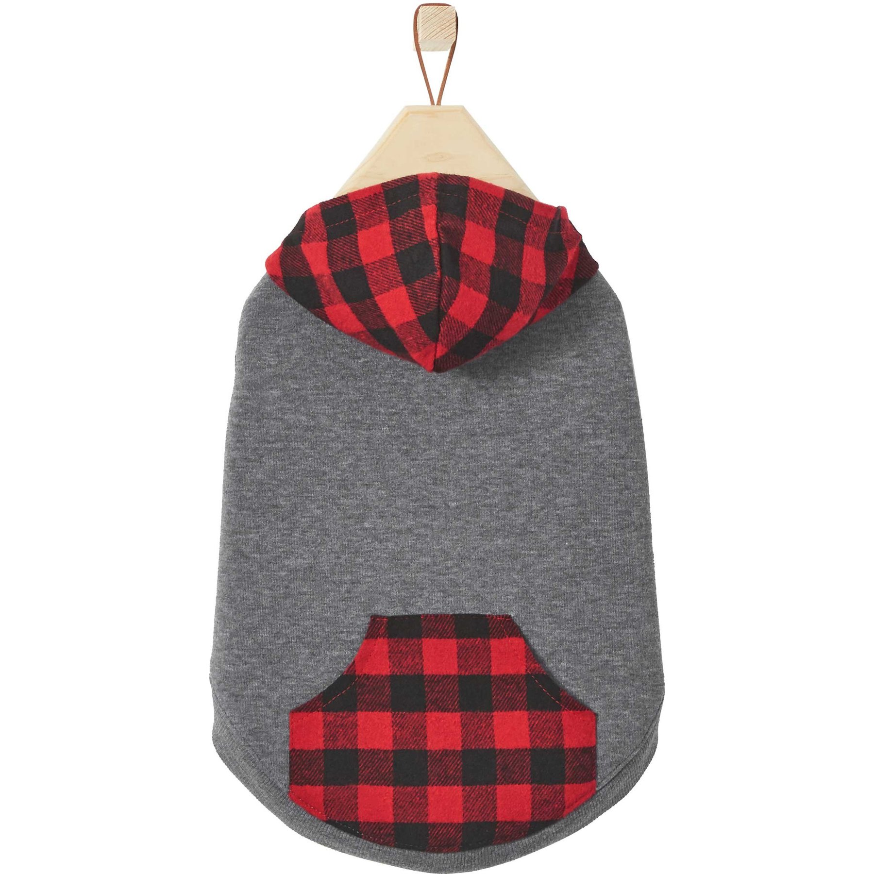 Frisco Plaid Dog & Cat Hoodie Frisco