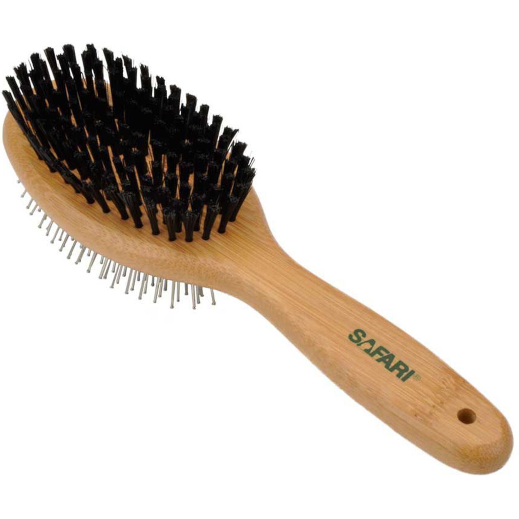 Safari Bamboo Pin & Bristle Combo Dog Brush Safari