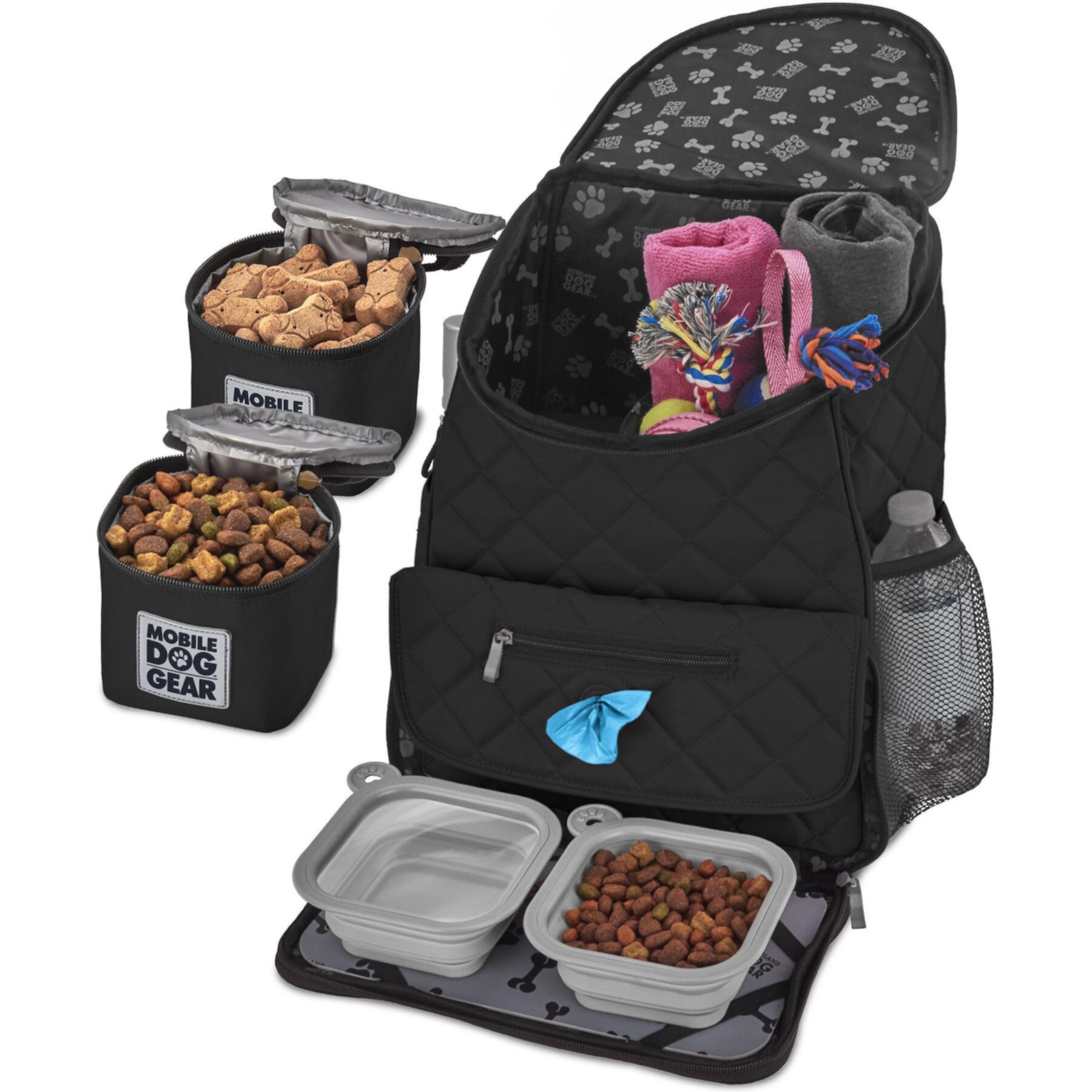 Mobile Dog Gear Weekender Personalized Dog Backpack Mobile Dog Gear