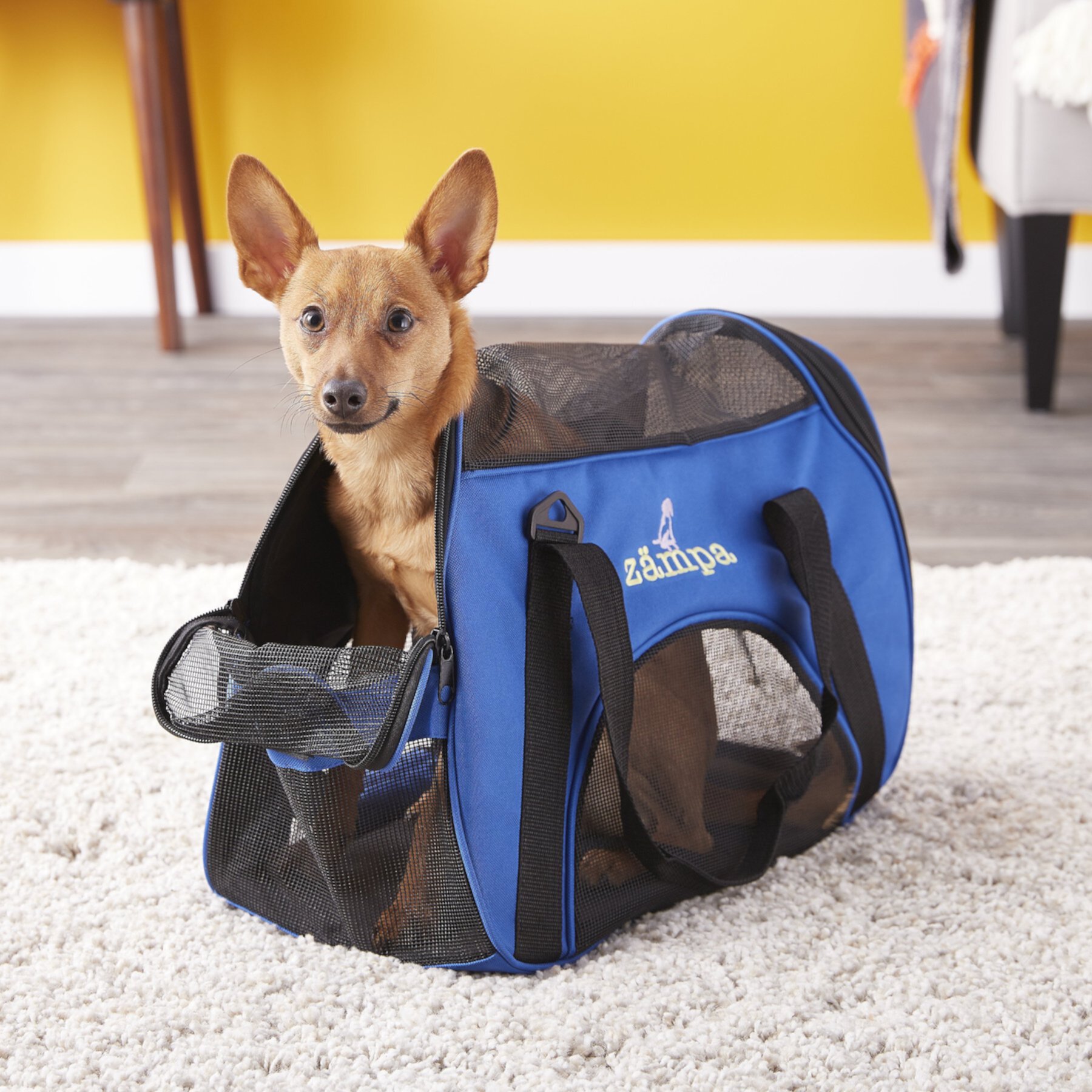 Zampa Soft-Sided Airline-Approved Dog & Cat Carrier Bag Zampa