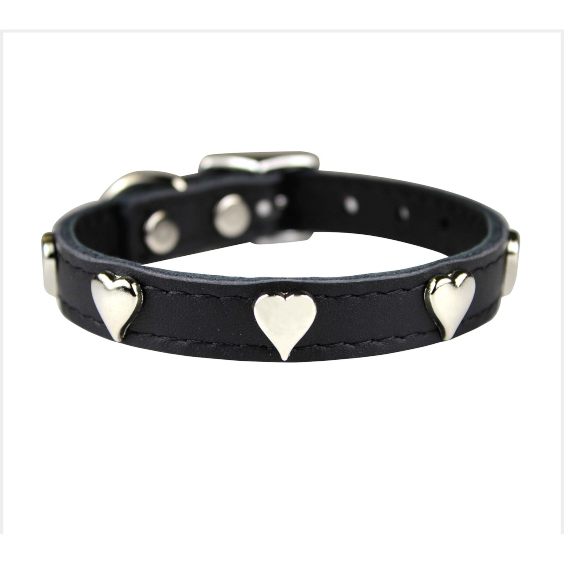 OmniPet Signature Leather Heart Dog Collar OmniPet