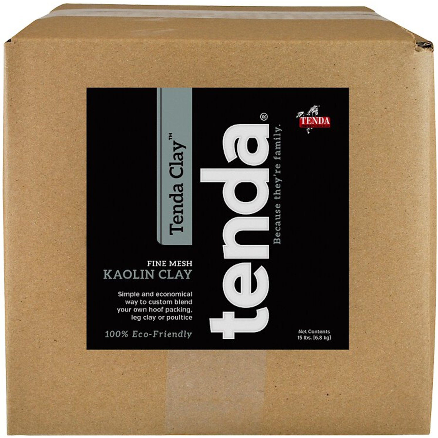 Tenda Finish Mesh Kaolin Clay Horse Treatment, 15-lb box Tenda